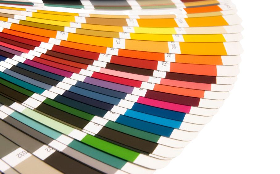 Image of RAL colour chart